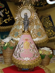 Manto de bodas de Plata con anillos