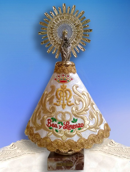 Manto personalizado para bodas de Oro o Bodas de Plata