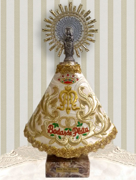 Mantos Recuerdo Bodas de Plata