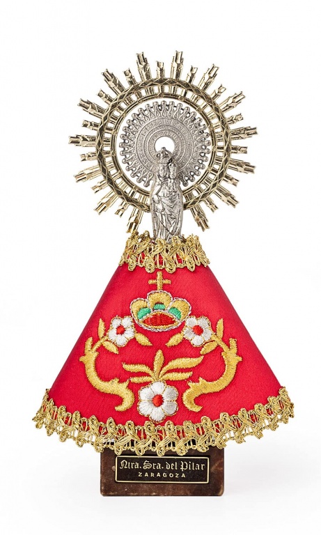 Manto rojo 16 cm altura