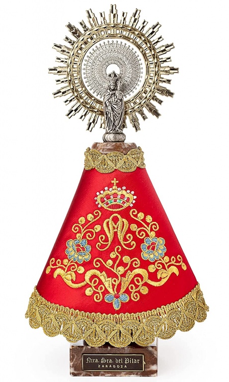 Manto rojo 30 cm altura