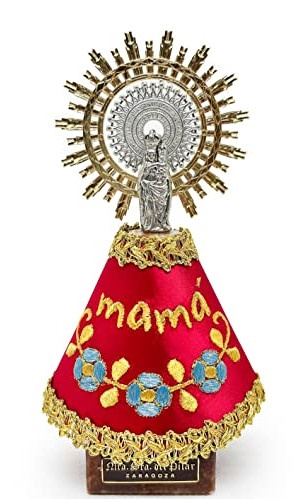 Manto Mamá rojo 16 cm altura